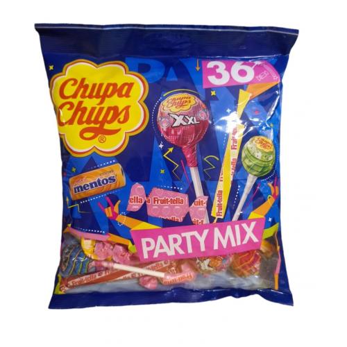 Льодяники Chupa Chups  PARTY MIX 400 г 